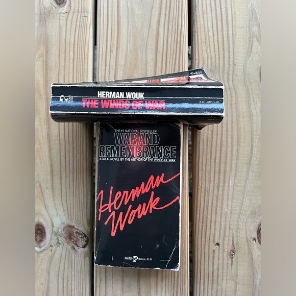 Vintage Herman Wouk 1st Edition Books Winds of War 1971+War and Remembrance 1978 - Picture 4 of 9